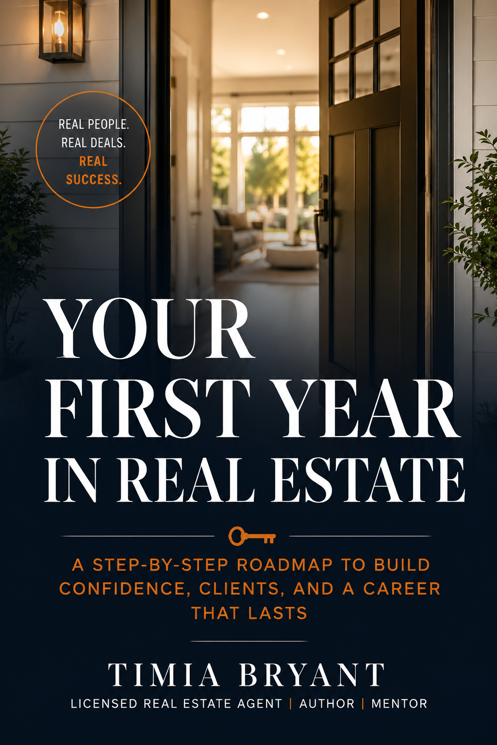 Your First Year in Real Estate book cover by Timia Bryant